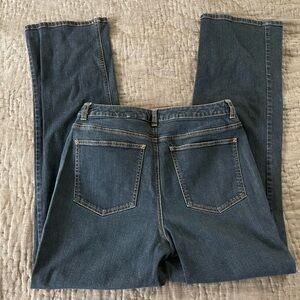 Talbots stretch size 10 cotton/spandex straight leg mom jeans pants